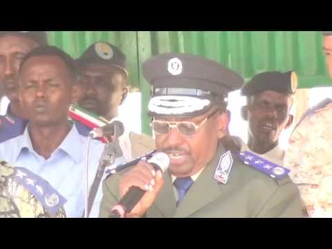 Daawo: Taliyaha Ciidanka Booliska Somaliland Oo Ka hadlay Gaadiid Lagu Wareejiyey Ciidanka Booliska Somaliland