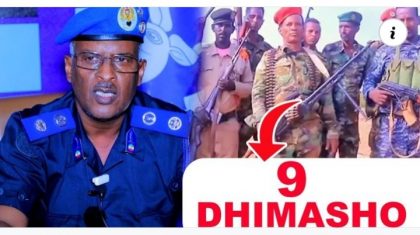 Daawo: “Amar Buuxxa ayey Ciiddanka Booliska Somaliland u qabaan inay Tawllaabada ku Haboon ka Qaadaan Nimanka Buurta Fiilay ee  Ciidankaa Laayey…” Taliyaha Ciidanka Booliska JSL JSL  Sareeye Gaas Maxamed  Dabagale