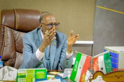 Wasiirka Arrimaha gudaha Jsl oo Xafiiskiisa Shir Amniga Dalka Lagu Naaqishaayey kula qaatay Guddida Nabadgelyadda ‘ Amniga Iyo Difaaca ee Guuridda Jsl