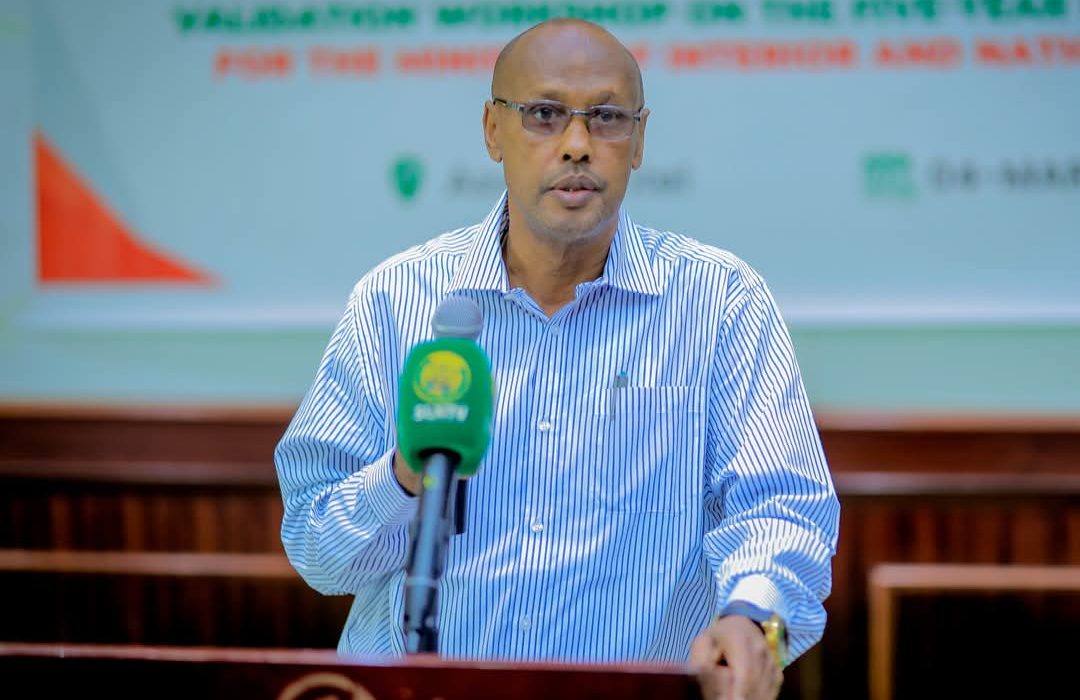 Shirka Qorshaha 5ta Sanno ee Wasaaradda Arrimaha Gudaha JSL  oo Hargeysa Lagu Qabtay